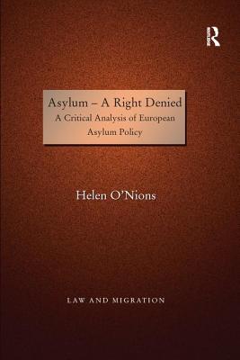 Asylum--A Right Denied: A Critical Analysis of European Asylum Policy Cover Image