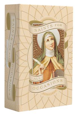 Saints for All Occasions Notecards By Barbara Calamari, Sandra DiPasqua (Illustrator) Cover Image