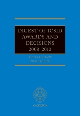 Digest of ICSID Awards and Decisions 2008-2010 Cover Image