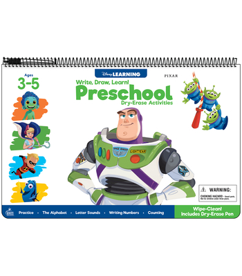 Write, Draw, Learn! Preschool Dry-Erase Activities Cover Image