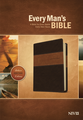 Every Man's Bible-NIV-Deluxe Heritage Cover Image