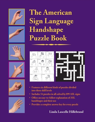 The American Sign Language Handshape Puzzle Book Cover Image