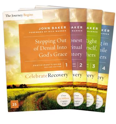 Celebrate Recovery Updated Participant's Guide Set, Volumes 1-4: A Recovery Program Based on Eight Principles from the Beatitudes Cover Image