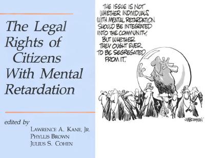 The Legal Rights of Citizens with Mental Retardation Cover Image
