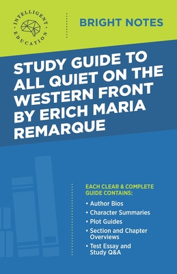 Study Guide to All Quiet on the Western Front by Erich Maria Remarque Cover Image