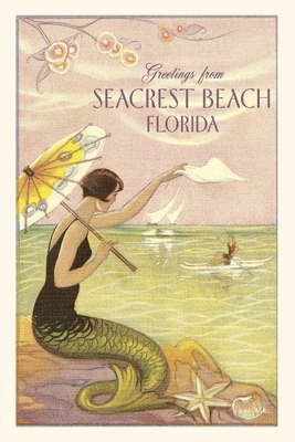 Vintage Journal Seacrest Beach, Mermaid By Found Image Press (Producer) Cover Image