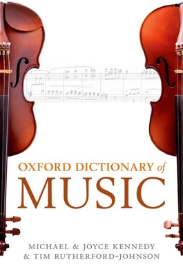Cover for The Oxford Dictionary of Music