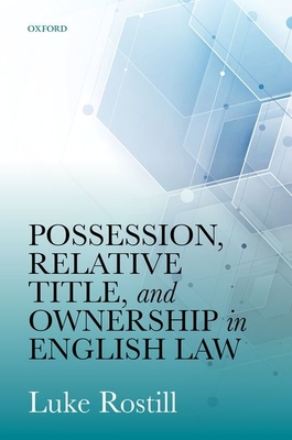 Possession, Relative Title, and Ownership in English Law Cover Image