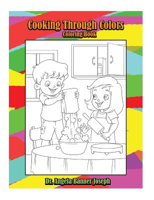Cooking Through Colors Coloring Book Cover Image