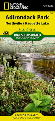 Northville, Raquette Lake: Adirondack Park Map (National Geographic Trails Illustrated Map #744)