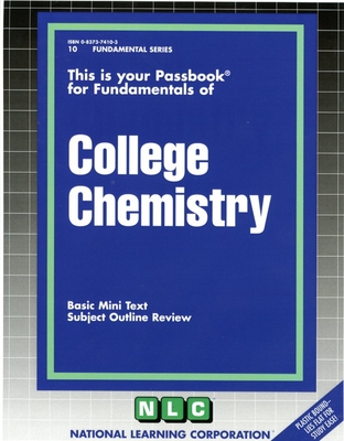 COLLEGE CHEMISTRY: Passbooks Study Guide (Fundamental Series) By National Learning Corporation Cover Image