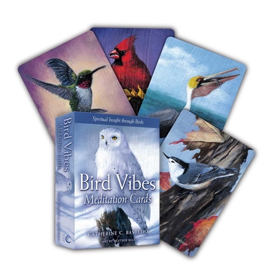 Bird Vibes Meditation Cards: Spiritual Insight Through Birds (A 54-Card Deck and Guidebook) Cover Image