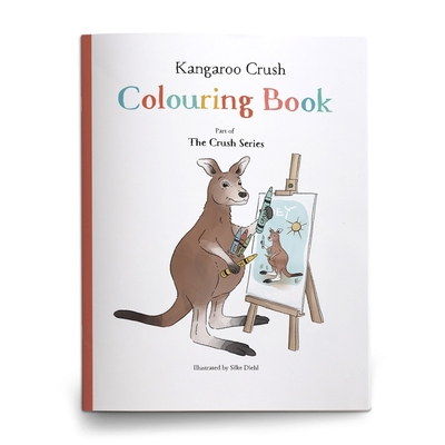 Kangaroo Crush Colouring Book Cover Image