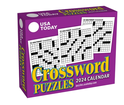 USA TODAY Crossword 2024 Day-to-Day Calendar By USA TODAY Cover Image
