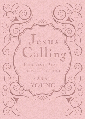 Jesus Calling, Pink Leathersoft, with Scripture References: Enjoying Peace in His Presence Cover Image