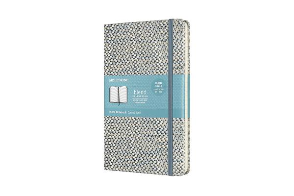 Moleskine Blend Limited Collection Notebook, Large, Ruled, Blue (5 x 8.25) Cover Image