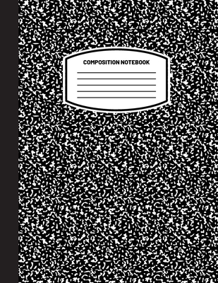 Classic Composition Notebook: (8.5x11) Wide Ruled Lined Paper Notebook Journal (Black) (Notebook for Kids, Teens, Students, Adults) Back to School a By Blank Classic Cover Image