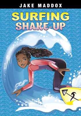 Surfing Shake-Up (Jake Maddox Girl Sports Stories) Cover Image