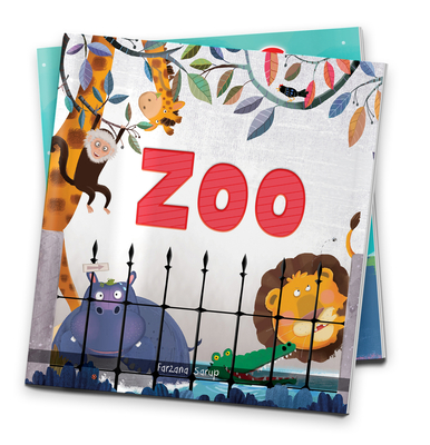 Zoo: Illustrated Book On Zoo Animals By Wonder House Books Cover Image