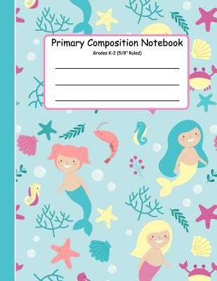 Primary Composition Notebook: Primary Composition Notebook K-2. Picture Space And Dashed Midline, Primary Composition Notebook, Composition Notebook By Jennifer W. Rudolph Cover Image