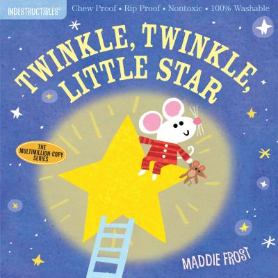 Indestructibles: Twinkle, Twinkle, Little Star: Chew Proof · Rip Proof · Nontoxic · 100% Washable (Book for Babies, Newborn Books, Safe to Chew) Cover Image