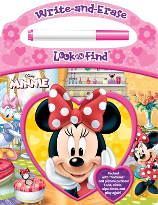 Disney Minnie: Write-And-Erase Look and Find [With Marker] By Pi Kids Cover Image