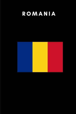 Romania: Country Flag A5 Notebook to write in with 120 pages By Travel Journal Publishers Cover Image