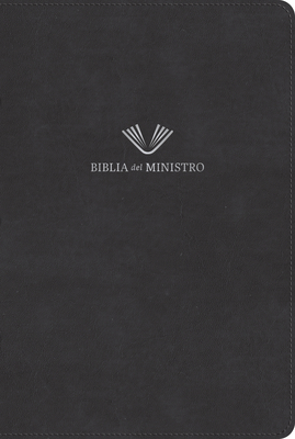 RVR 1960 Biblia del ministro, edición ampliada, negro piel fabricada