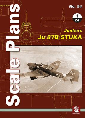 Junkers Ju 87 B Stuka 1/24 (Scale Plans #54) Cover Image