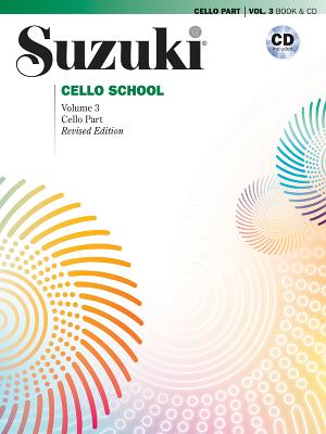 Suzuki Cello School, Vol 3: Cello Part, Book & CD By Tsuyoshi Tsutsumi Cover Image