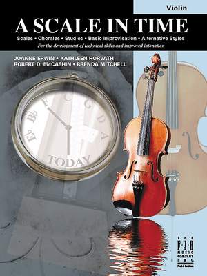 A Scale in Time, Violin Cover Image