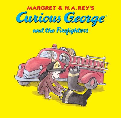 Curious George and the Firefighters Cover Image