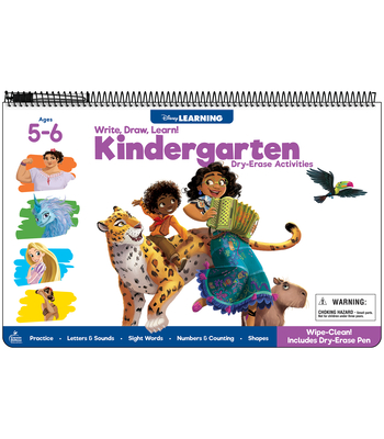 Write, Draw, Learn! Kindergarten Dry-Erase Activities Cover Image