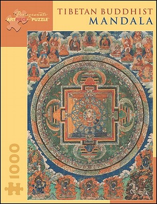 Tibetan Buddhist Mandala 1,000-Piece Jigsaw Puzzle (Pomegranate Artpiece Puzzle) By Gina Bostian (Designed by) Cover Image