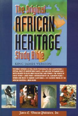 Original African Heritage Study Bible-KJV-Large Print By Cain Hope Felder (Editor) Cover Image