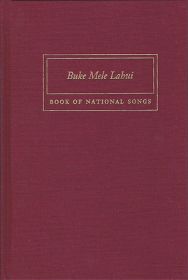 Buke Mele Lahui: Book of National Songs Cover Image