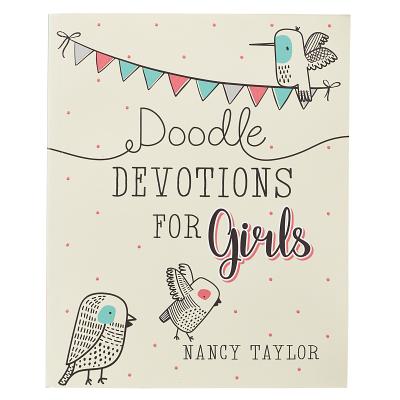Doodle Devotions for Girls Softcover Cover Image