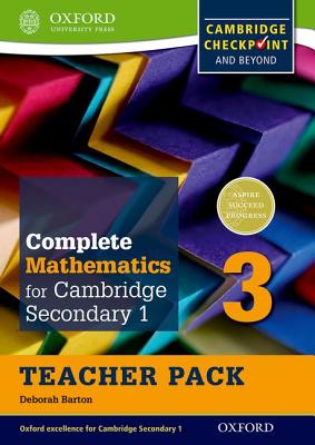 Complete Mathematics for Cambridge Secondary 1 Teacher Pack 3: For Cambridge Checkpoint and Beyond Cover Image