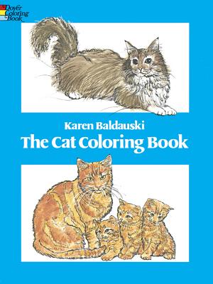 The Cat Coloring Book Cover Image