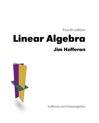 Linear Algebra By Jim Hefferon Cover Image