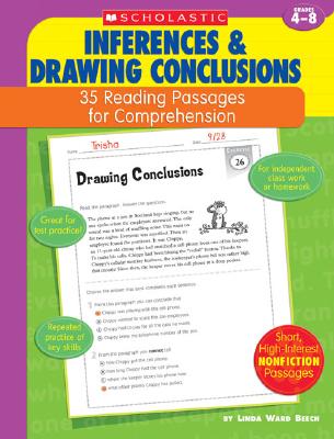 35 Reading Passages for Comprehension: Inferences & Drawing Conclusions: 35 Reading Passages for Comprehension By Linda Ward Beech, Linda Beech Cover Image