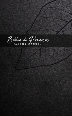 Biblia de Promesa Tamaño Manual / Piel Especial / Negro Cover Image