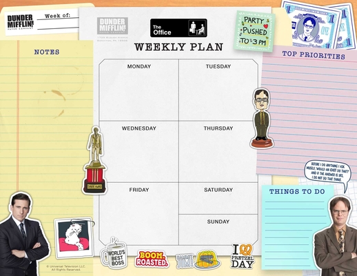 The Office: Weekly Planner Notepad Cover Image