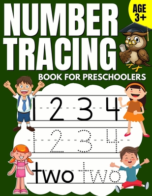 Number Tracing Book for Preschoolers: Trace Numbers Practice Workbook & Math Activity Book (Pre K, Kindergarten and Kids Aged 3-5) By Brighter Child Company Cover Image