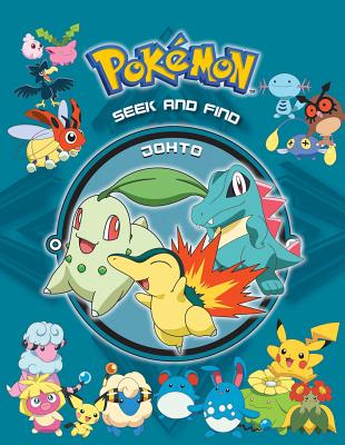 Pokémon Seek and Find: Johto By Viz_Unknown Cover Image
