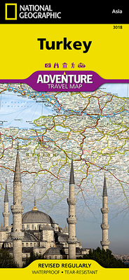 Türkiye (Turkey) Map (National Geographic Adventure Map #3018) Cover Image