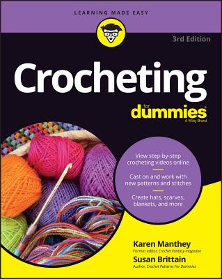 Crocheting for Dummies with Online Videos (For Dummies (Lifestyle)) Cover Image