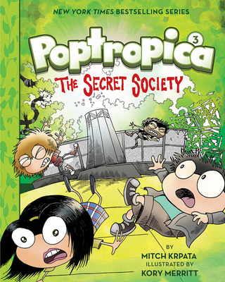 The Secret Society (Poptropica Book 3) By Kory Merritt (Illustrator), Mitch Krpata, Jeff Kinney (From an idea by) Cover Image