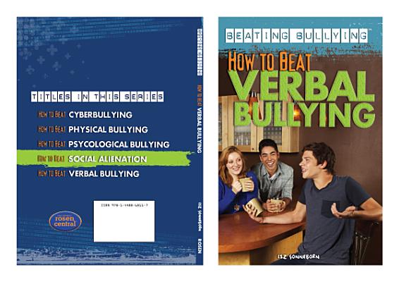 How to Beat Verbal Bullying (Beating Bullying) Cover Image
