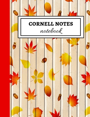 Cornell Notes Notebook: Cute Large Cornell Note Paper / Note Taking Filler Paper For School And University Cover Image